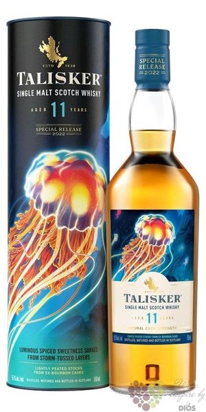 Talisker  Special release ed. 2022  single malt Skye whisky 55.1% vol. 0.70 l