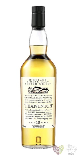 Teaninich  Flora &amp; Fauna Series  aged 10 years Highland Scotch whisky 43% vol.    0.70 l