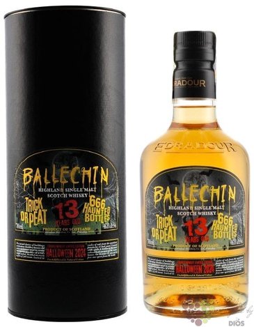 Edradour Ballechin 2010  Trick or Peat Halloween  2010 Highland whisky 46.6% vol. 0.70 l