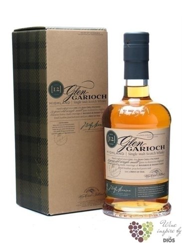 Glen Garioch 12 years old single malt Highland whisky 48% vol.    0.70 l