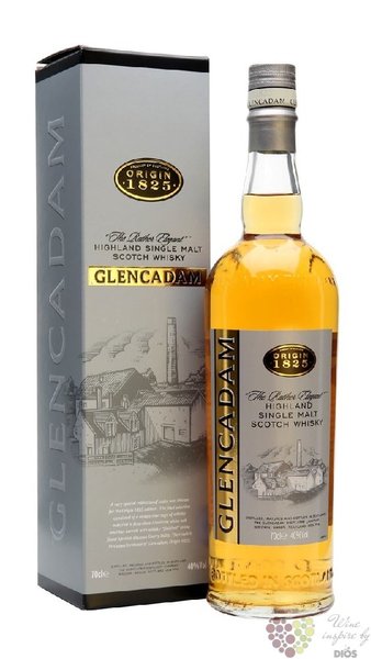 Glencadam  Origin 1825  single malt Highland whisky 40% vol.  0.70 l