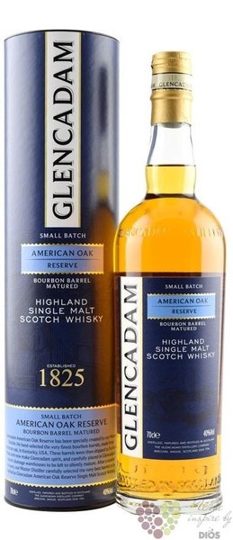 Glencadam  American Oak Reserve  Highland whisky 40% vol.  0.70 l
