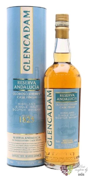 Glencadam  Reserva Andalucia  Highland whisky 46% vol.  0.70 l