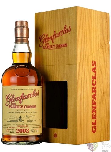 Glenfarclas 2002 „ Familly cask Summer 2020 ” Speyside whisky 57.8% vol.  0.70 l