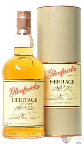 Glenfarclas  Heritage  single malt Speyside whisky 40% vol.   0.70 l