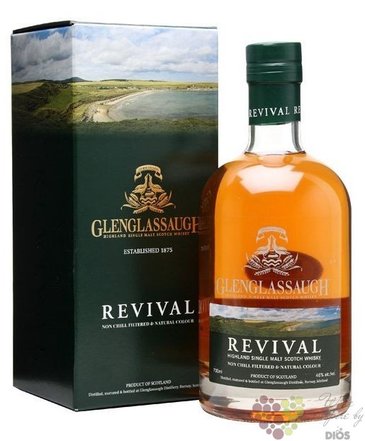 Glenglassaugh  Revival  single malt Highland whisky 46% vol.  0.70 l