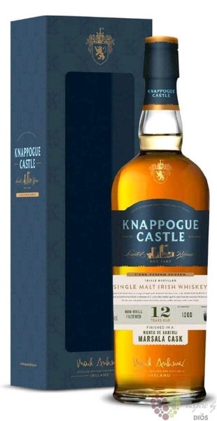 Knappogue Castle  Marco de Bartoli Marsala cask  aged 12 years Irish whiskey 46% vol.  0.70 l