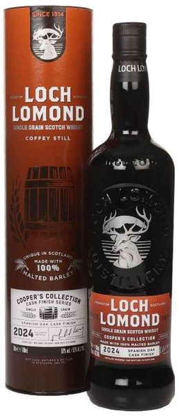 Loch Lomond  Coopers Selection 2024  Highland whisky  50% vol.  0.70 l