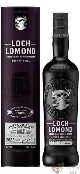 Loch Lomond  Coopers Collection 2022 - Mizunara wood  Highland whisky 50% vol.  0.70 l