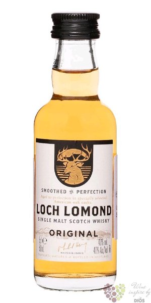 Loch Lomond  Original Smooted to Perfection  single malt Highland whisky 40% vol.  0.05 l