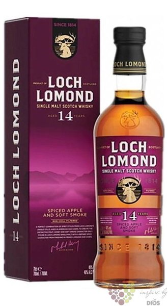 Loch Lomond  Fruit &amp; Cinnamon  aged 14 years Highland whisky 46% vol.  0.70 l