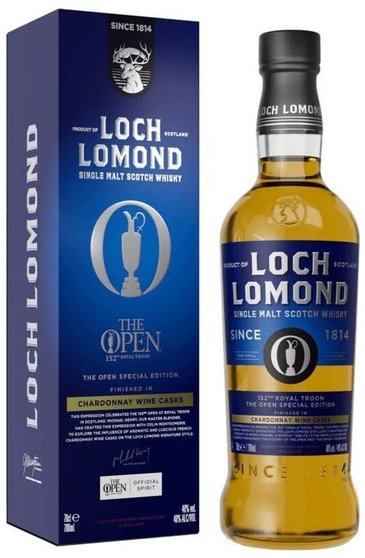 Loch Lomond  Golf Open 2024 152 Royal Troon  single malt Scotch whisky  46% vol.  0.70 l