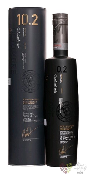 Octomore Wine cask  edition 10.2 96.9 ppm  Islay whisky by Bruichladdich 56.9% vol.  0.70 l