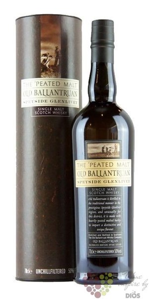 Old Ballantruan  the Peated malt  Speyside Glenlivet whisky by Tomintoul 50% vol.    0.70 l