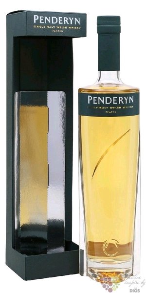 Penderyn  Peated  single malt Welsh whisky 46% vol.  0.70 l