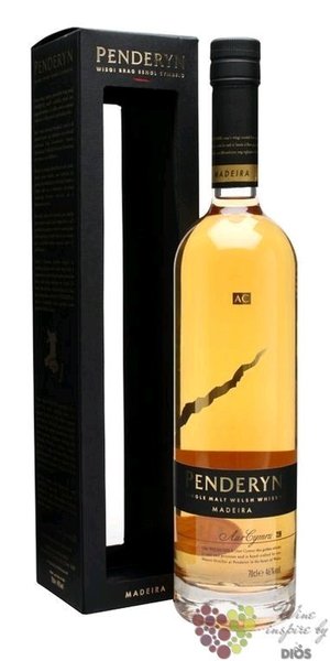 Penderyn  Madeira finish  gift box single malt Welsh whisky 46% vol.  0.05 l