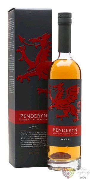 Penderyn  Myth  single malt Welsh whisky 41% vol.  0.70 l