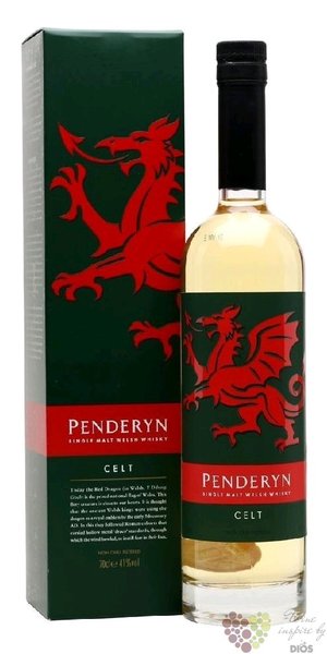 Penderyn  Celt  single malt Welsh whisky 41% vol.  0.70 l