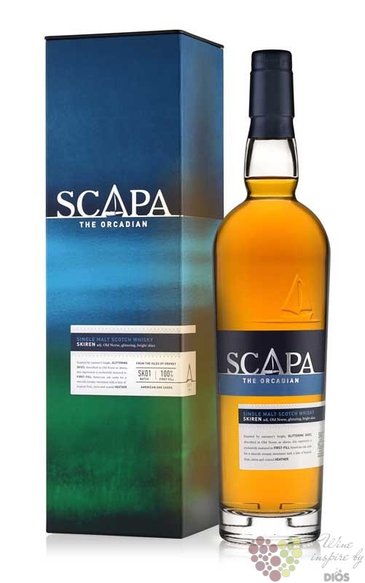Scapa  Orcadian Skiren  single malt Orkney whisky 40% vol.  0.70 l