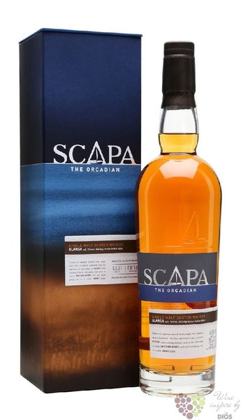 Scapa  Orcadian Glansa  single malt Orkney whisky 40% vol.  0.70 l