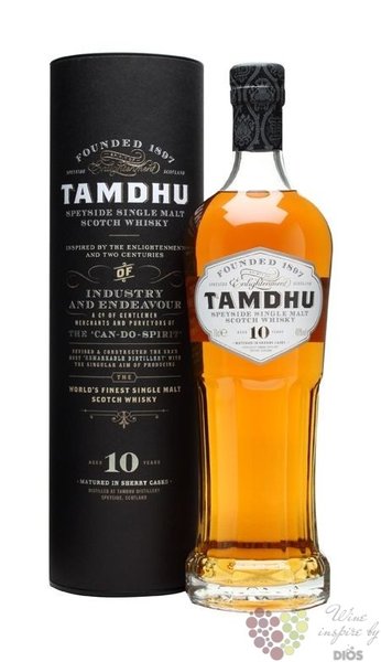 Tamdhu 10 years old single malt Speyside whisky 40% vol.  0.70 l