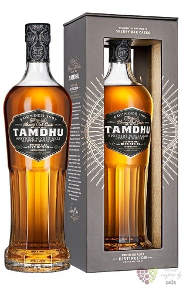 Tamdhu  Distinction  Speyside whisky 48% vol.  0.70 l