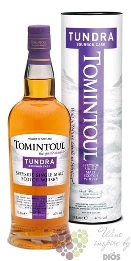 Tomintoul  Tundra  Speyside single malt whisky 40% vol.  1.00 l