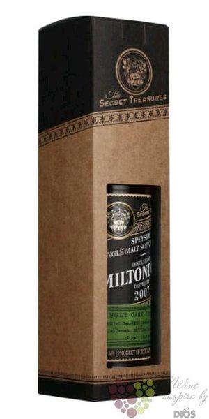 Miltonduff  the Secret Treasures  2007 bott.2017 Speyside whisky 46% vol.  0.70 l