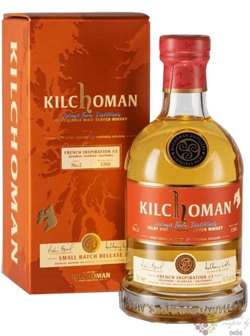 Kilchoman  French Inspiration no.2  single malt Islay whisky 49.1% vol.  0.70 l