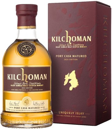 Kilchoman  Port Cask Matured 2024  single malt Islay whisky  50% vol.  0.70 l