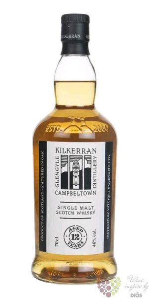 Kilkerran aged 12 years Campbeltown whisky by Michels Glengyle 46%vol.  0.70 l