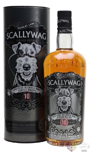 Scallywag  100% Sherry cask ltd. 2018  aged 10 years Speyside whisky 46% vol.  0.70 l