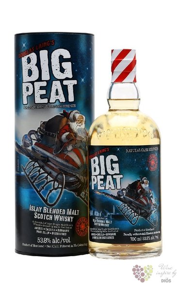 Big Peat  Christmas edit. 2015  Islay blended malt whisky 53.8% vol.  0.70 l