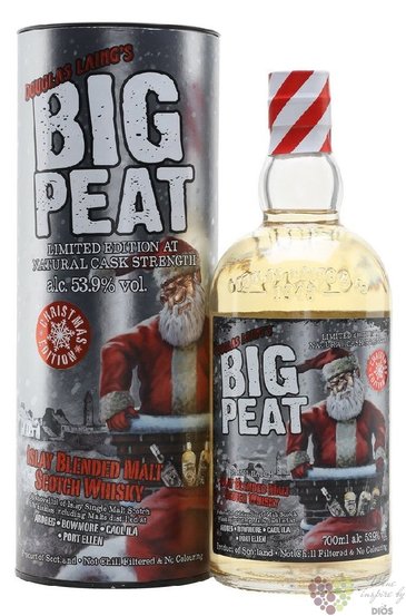 Big Peat  Christmas edit. 2018  Islay blended malt whisky 53.9% vol.  0.70 l