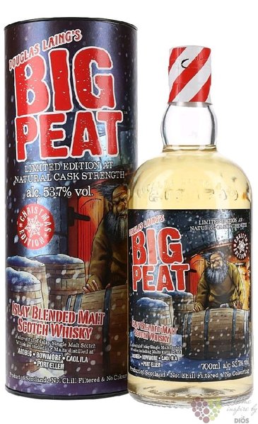 Big Peat  Christmas edit. 2019  Islay blended malt whisky 53.7% vol.  0.70 l