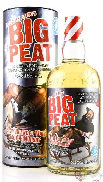 Big Peat  Christmas edit. 2021  Islay blended malt whisky 52.8% vol.  0.70 l