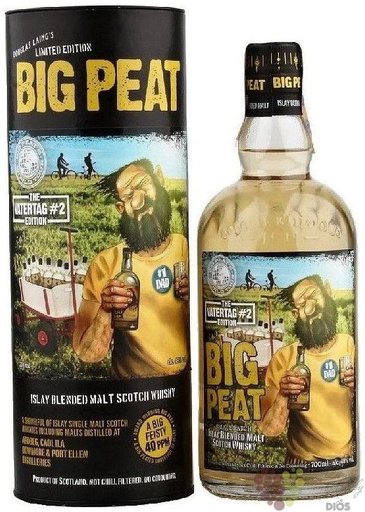 Big Peat  Vatertag batch Il.  blended malt Islay whisky  48% vol.  0.70 l