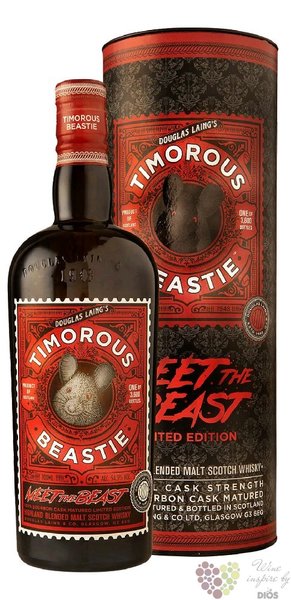 Timorous Beastie  Meet the Beast  Highland blended malt whisky Douglas Laing 54.9% vol. 0.70 l