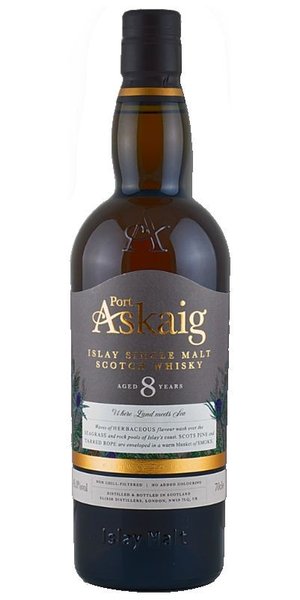 Port Askaig aged 8 years Islay whisky by Elixir Distillers 45.8% vol.  0.70 l