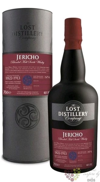 the Lost distillery  Jericho  blended malt Scotch whisky 43% vol.   0.70 l