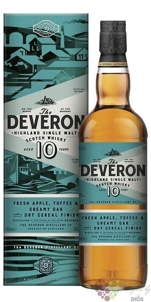 the Deveron 10 years old ed.2021 single malt Highland whisky 40% vol.  0.70 l