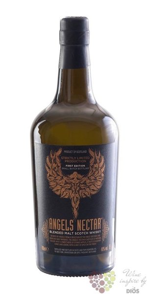 Angels nectar  1st edition  blended malt Scotch whisky by Highfern 40% vol.  0.70 l