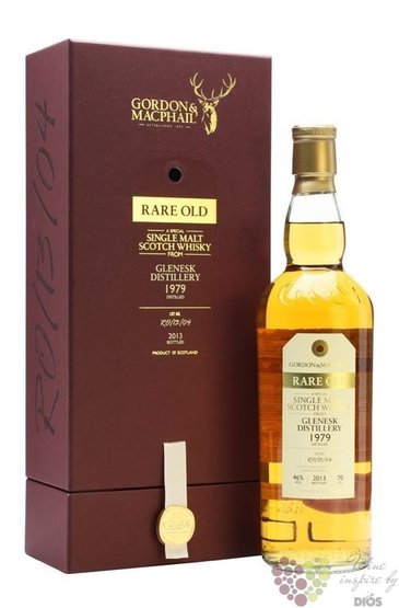 Glen Esk 1979 „ Gordon &amp; MacPhail rare old ” Highlands whisky by Gordon &amp; MacPhail 46% vol.