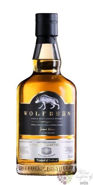 Whisky Wolfburn 10y v krabice  46%0.70l