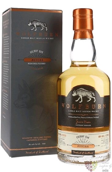 Wolfburn  Aurora sherry oak  Highlands whisky 46% vol. 0.70 l