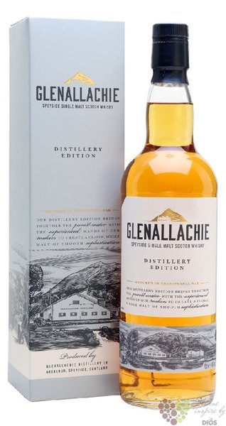 GlenAllachie  Distillery Edition  single malt Speyside whisky 40% vol.  0.70 l