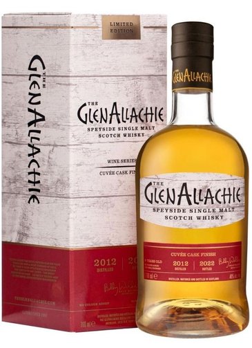 GlenAllachie  Cuvee Cask 2012-2022  Speyside whisky 48% vol.  0.70 l
