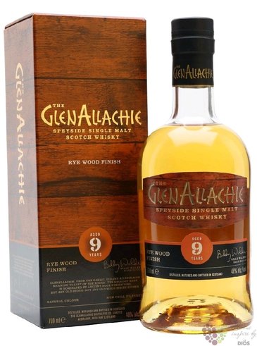 GlenAllachie  Koval Rye Quarter cask  aged 9 years Speyside whisky 48% vol.  0.70 l