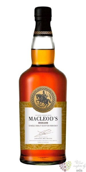 Macleods Regional Malts  Highland  malt Scotch whisky 40% vol.  0.70 l