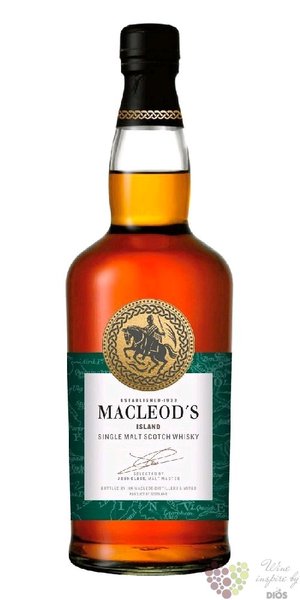 Macleods Regional Malts  Island  malt Scotch whisky 40% vol.  0.70 l